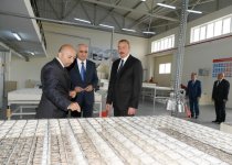 Президент Ильхам Алиев принял участие в открытии Масаллинского промышленного квартала (ФОТО)