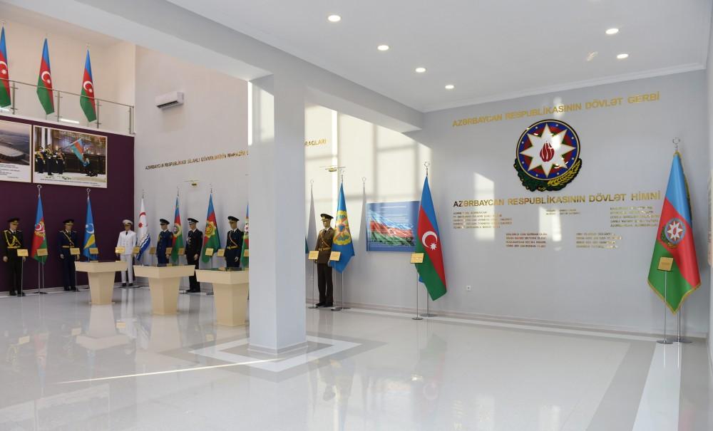 Президент Ильхам Алиев принял участие в открытии Музея флага в Билясуваре (ФОТО)
