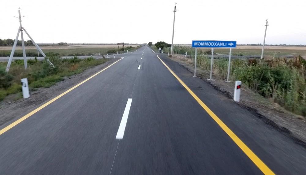 Ilham Aliyev inaugurates newly-reconstructed highway in Masalli (PHOTO)