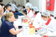 В Азербайджане проходят донорские акции по случаю дня Ашура )ФОТО)