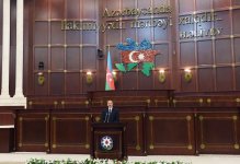 Президент Ильхам Алиев принял участие в торжественном заседании по случаю 100-летия азербайджанского парламента  (ФОТО) (версия 2)