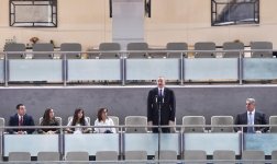 Президент Ильхам Алиев и Первая леди Мехрибан Алиева приняли участие в церемонии открытия в Баку Чемпионата мира по дзюдо (ФОТО)