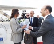 First Vice-President of Azerbaijan Mehriban Aliyeva arrives in Italy for official visit (PHOTO)