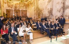 Первый вице-президент Мехрибан Алиева приняла участие в конференции "100-летие создания АДР и отношения стратегического партнерства между Азербайджаном и Италией" (ФОТО)