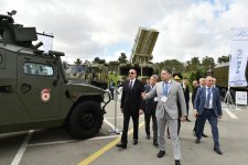 President Aliyev views Azerbaijan International Defense Exhibition ADEX 2018 (PHOTO)