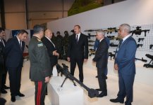 President Aliyev views Azerbaijan International Defense Exhibition ADEX 2018 (PHOTO)