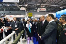 President Aliyev views Azerbaijan International Defense Exhibition ADEX 2018 (PHOTO)