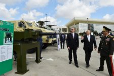 President Aliyev views Azerbaijan International Defense Exhibition ADEX 2018 (PHOTO)