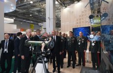 President Aliyev views Azerbaijan International Defense Exhibition ADEX 2018 (PHOTO)