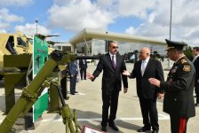 President Aliyev views Azerbaijan International Defense Exhibition ADEX 2018 (PHOTO)