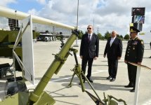 President Aliyev views Azerbaijan International Defense Exhibition ADEX 2018 (PHOTO)