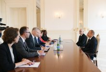 Президент Ильхам Алиев принял делегацию во главе с вице-президентом  Европейского инвестиционного банка (ФОТО)