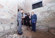 Первый вице-президент Мехрибан Алиева приняла участие в открытии катакомб святого Себастьяна в Риме (ФОТО)