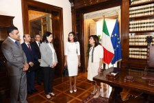 President of Italian Senate hosts official dinner in honor of Azerbaijani First VP (PHOTO)
