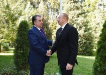 President Aliyev attends CIS Heads of State Council session in Dushanbe (PHOTO)