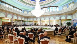 Президент Ильхам Алиев принял участие в заседании Совета глав государств СНГ в расширенном составе в Душанбе (ФОТО)