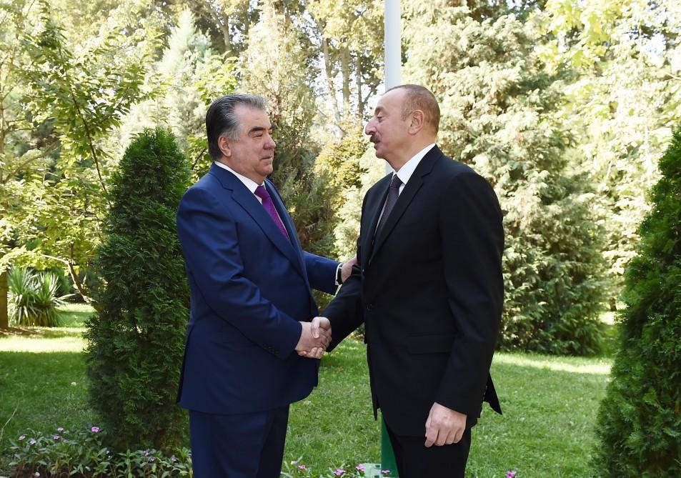 President Aliyev attends CIS Heads of State Council session in Dushanbe (PHOTO)