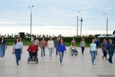 В рамках Фестиваля Насими состоялось выступление инклюзивной танцевальной группы "DanceAbility" (ФОТО)