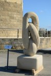 Вице-президент Фонда Гейдара Алиева Лейла Алиева и президент Baku Media Center Арзу Алиева приняли участие в презентации скульптур  "Песнь в камне" в рамках Фестиваля Насими (ФОТО)