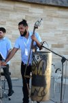 Вице-президент Фонда Гейдара Алиева Лейла Алиева и президент Baku Media Center Арзу Алиева посетили выставку "От отходов к искусству" (ФОТО)