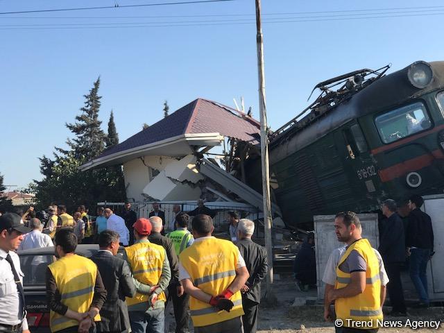 Число пострадавших в результате столкновения автобуса с поездом в Баку достигло 34 человек (ФОТО/ВИДЕО) (Обновлено)