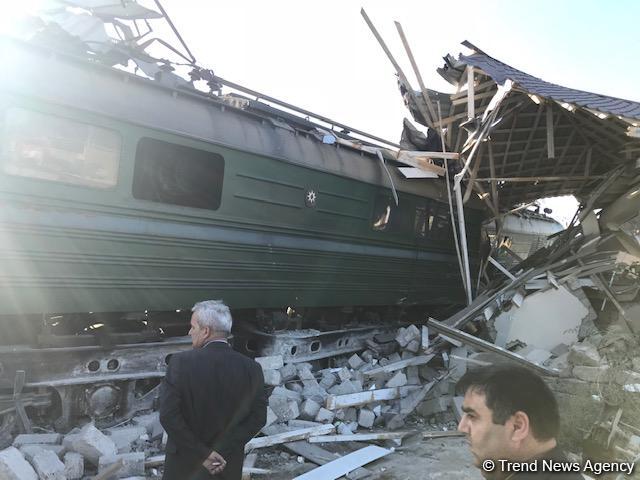 Возбуждено уголовное дело по факту столкновения поезда с автобусом в Баку