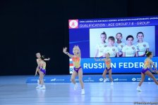 Стартовал финальный день IV Открытого чемпионата Азербайджана и Первенства Баку по аэробной гимнастике (ФОТО)