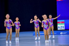 Стартовал финальный день IV Открытого чемпионата Азербайджана и Первенства Баку по аэробной гимнастике (ФОТО)