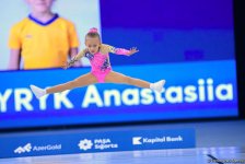 Стартовал финальный день IV Открытого чемпионата Азербайджана и Первенства Баку по аэробной гимнастике (ФОТО)