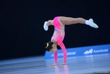 Стартовал финальный день IV Открытого чемпионата Азербайджана и Первенства Баку по аэробной гимнастике (ФОТО)