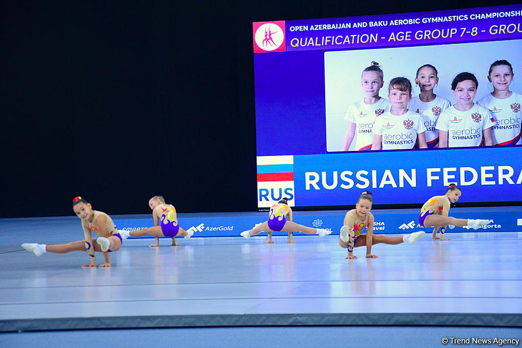 Стартовал финальный день IV Открытого чемпионата Азербайджана и Первенства Баку по аэробной гимнастике (ФОТО)