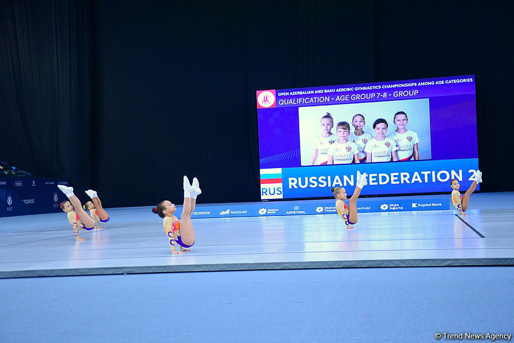Стартовал финальный день IV Открытого чемпионата Азербайджана и Первенства Баку по аэробной гимнастике (ФОТО)