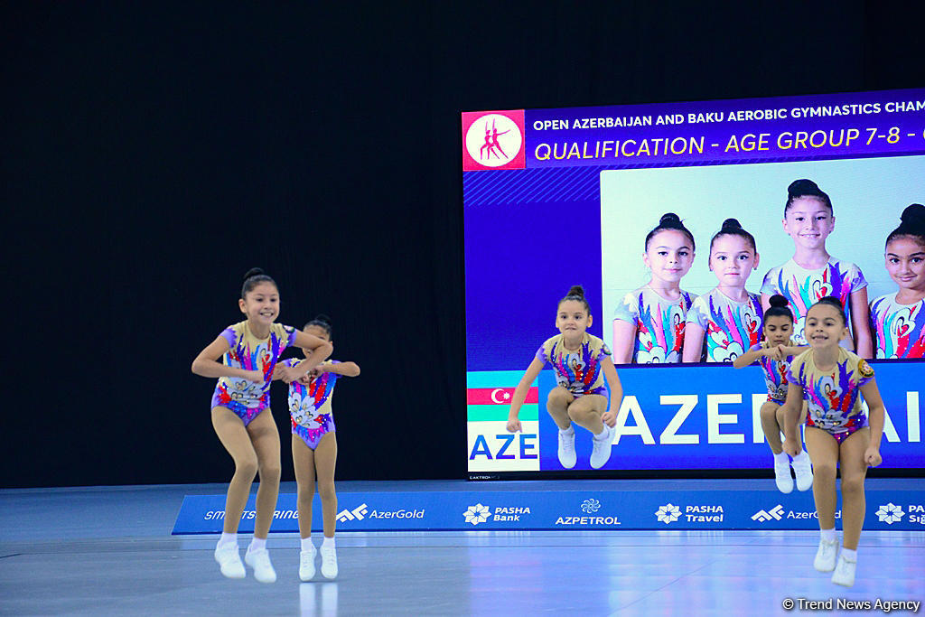 Стартовал финальный день IV Открытого чемпионата Азербайджана и Первенства Баку по аэробной гимнастике (ФОТО)