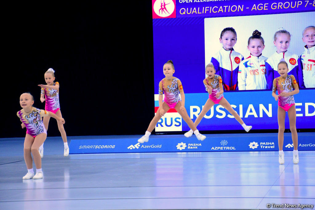Стартовал финальный день IV Открытого чемпионата Азербайджана и Первенства Баку по аэробной гимнастике (ФОТО)