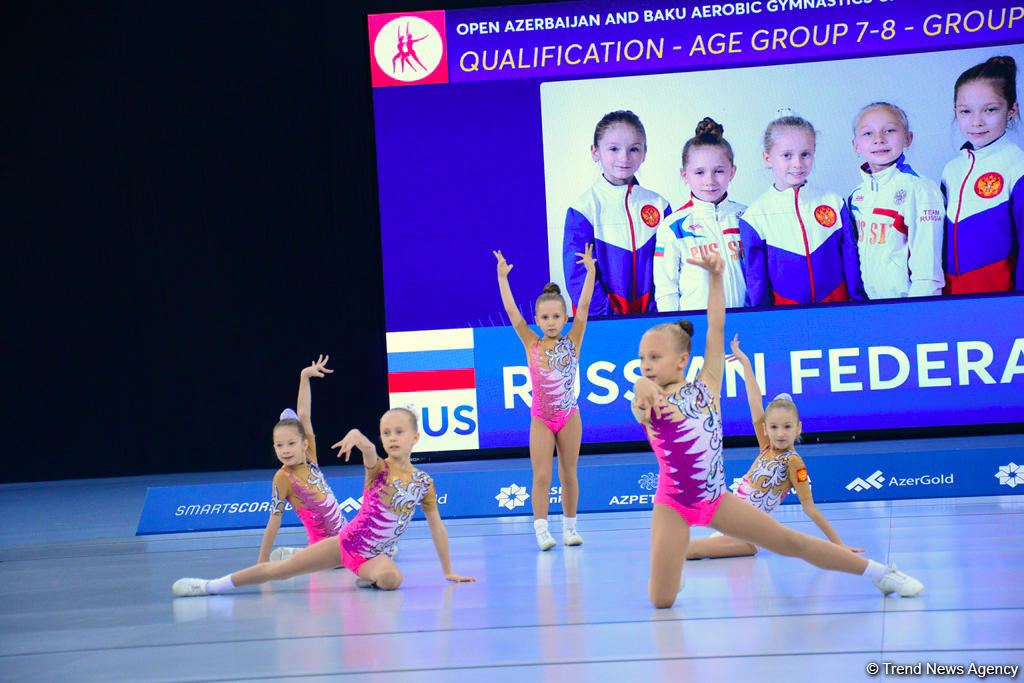 Стартовал финальный день IV Открытого чемпионата Азербайджана и Первенства Баку по аэробной гимнастике (ФОТО)