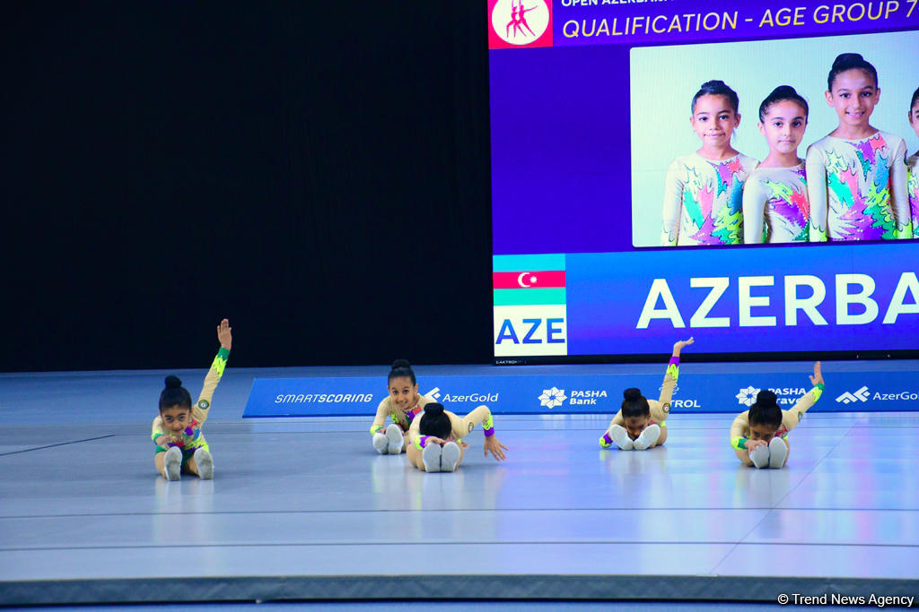 Стартовал финальный день IV Открытого чемпионата Азербайджана и Первенства Баку по аэробной гимнастике (ФОТО)