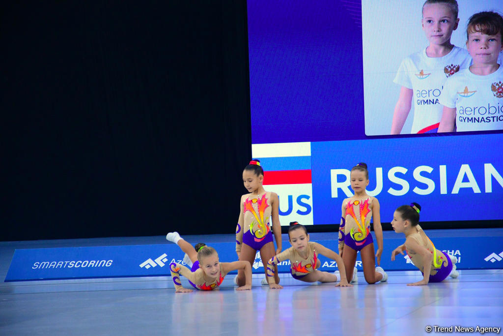 Стартовал финальный день IV Открытого чемпионата Азербайджана и Первенства Баку по аэробной гимнастике (ФОТО)