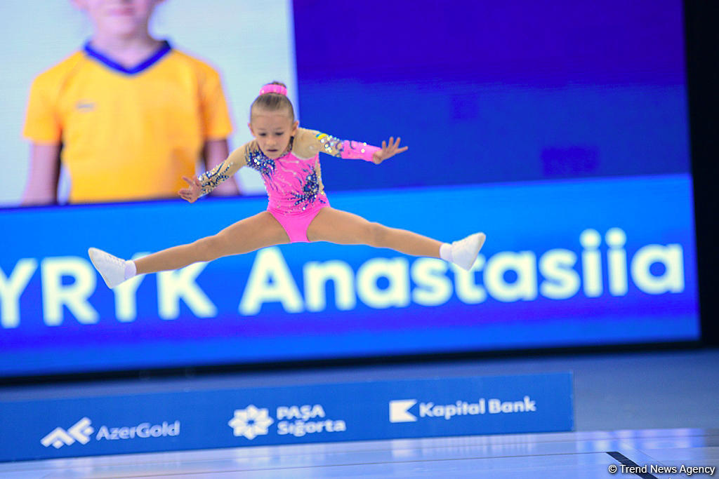 Стартовал финальный день IV Открытого чемпионата Азербайджана и Первенства Баку по аэробной гимнастике (ФОТО)