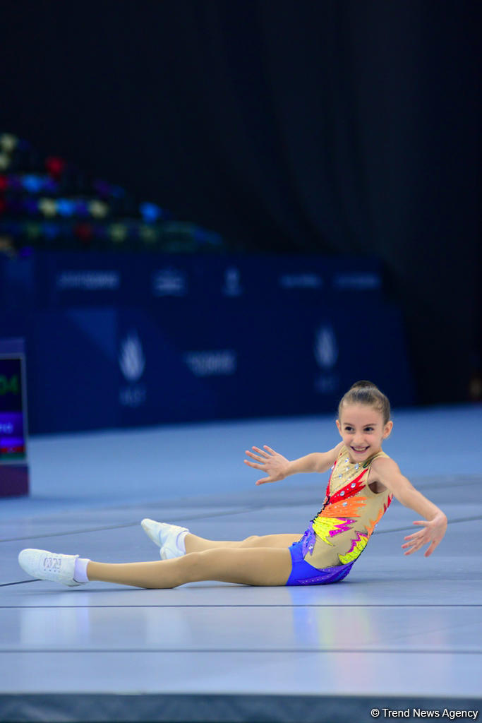 Стартовал финальный день IV Открытого чемпионата Азербайджана и Первенства Баку по аэробной гимнастике (ФОТО)