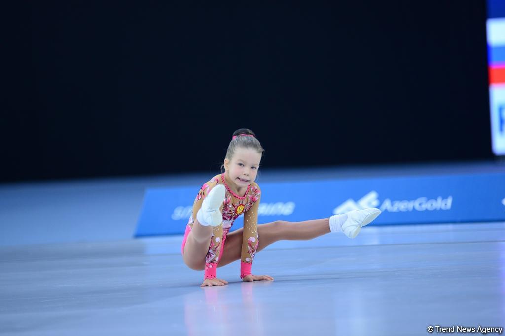 Стартовал финальный день IV Открытого чемпионата Азербайджана и Первенства Баку по аэробной гимнастике (ФОТО)