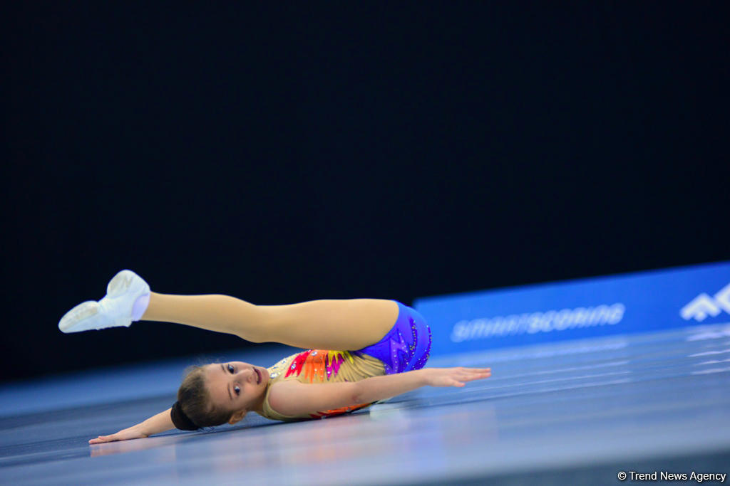 Стартовал финальный день IV Открытого чемпионата Азербайджана и Первенства Баку по аэробной гимнастике (ФОТО)