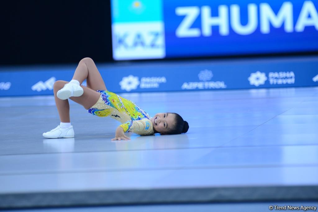 Стартовал финальный день IV Открытого чемпионата Азербайджана и Первенства Баку по аэробной гимнастике (ФОТО)
