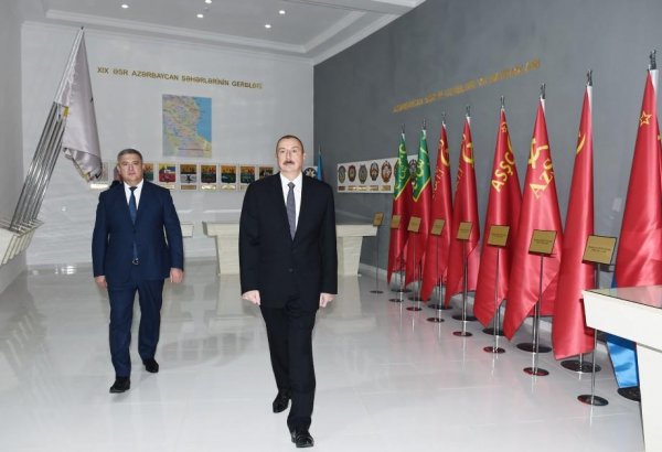 President Ilham Aliyev inaugurates Flag Museum in Lerik (PHOTO)