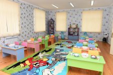 Президент Ильхам Алиев принял участие в открытии построенного по инициативе Фонда Гейдара Алиева детсада в Лерике (ФОТО)