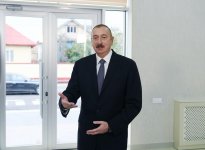 Президент Ильхам Алиев принял участие в церемонии по случаю завершения проекта «Система водоснабжения города Астара» (ФОТО)