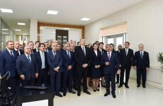 Президент Ильхам Алиев принял участие в церемонии по случаю завершения проекта «Система водоснабжения города Астара» (ФОТО)