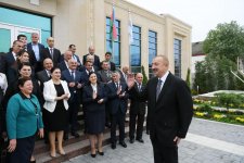 Президент Ильхам Алиев принял участие в церемонии по случаю завершения проекта «Система водоснабжения города Астара» (ФОТО)