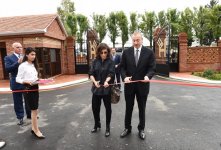 Президент Ильхам Алиев и Первая леди Мехрибан Алиева приняли участие в открытии Лянкяранского филиала ОАО «Азерхалча» (ФОТО)