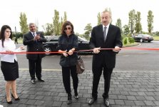 Президент Ильхам Алиев и Первая леди Мехрибан Алиева приняли участие в открытии Лянкяранского олимпийского спорткомплекса (ФОТО)