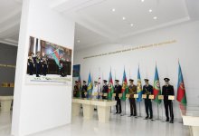 Президент Ильхам Алиев принял участие в открытии Музея флага в Лерике (ФОТО)